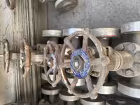 شیر کشویی 1/2 اینچ دابلکس کلاس 2500 از جنس SAET S31803 STEM S31803  DISC UNS S31803  BODY F51