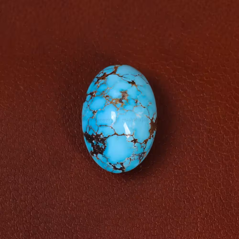 نگین فیروزه شجری کد 29513 - جواهری مشاهیر