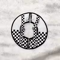 کاور قابلمه مخمل سایز 45 لیمورا - طرح 123