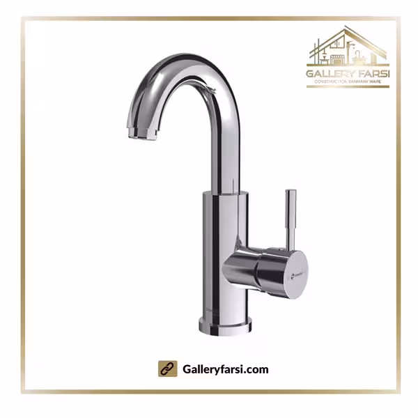 شیر روشویی شودر متحرک مدل مارینو کروم