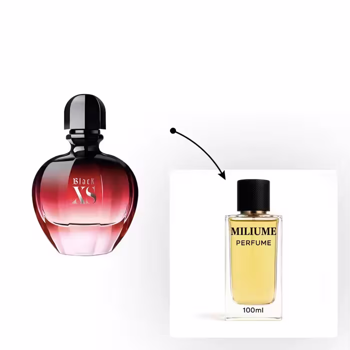 اسانس عطر Paco Rabanne Black XS Women برند sfa - کد 1921 - پاکو رابان بلک ایکس اس زنانه 100ML - میلیوم پرفیوم