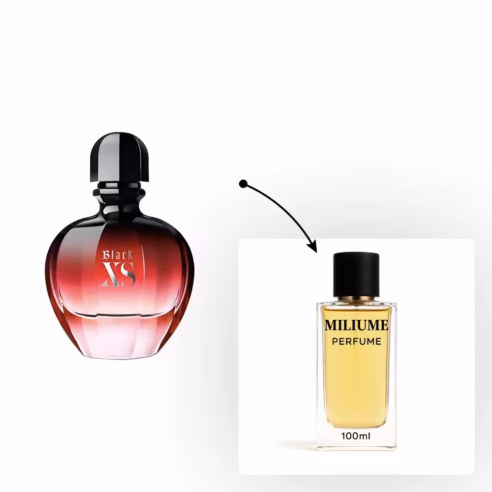 اسانس عطر Paco Rabanne Black XS Women برند sfa - کد 1921 - پاکو رابان بلک ایکس اس زنانه 100ML - میلیوم پرفیوم