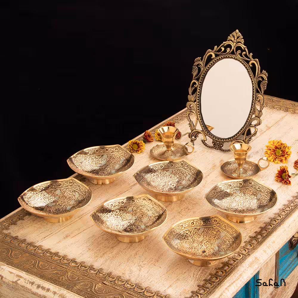 ست هفت سین میناکاری کد 1043