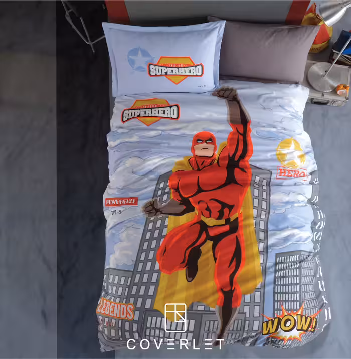 روتختی نوجوان طرح‌دار کاوری مدل Süperhero