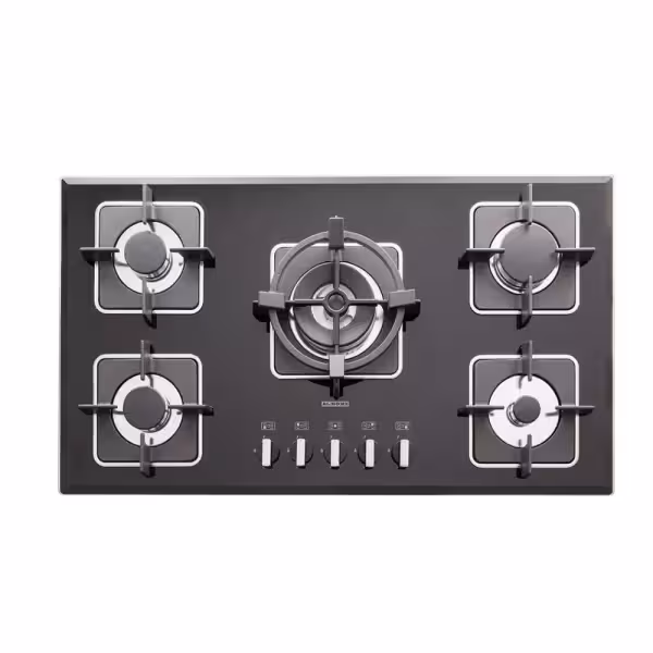 اجاق گاز رومیزی پنج شعله‌ مدل G-5910  استیل البرز