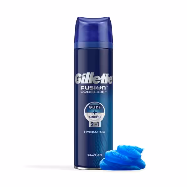 ژل اصلاح ژیلت مدل پروگلاید آبرسان قوی پوست Proglide hydrating حجم 200 میل