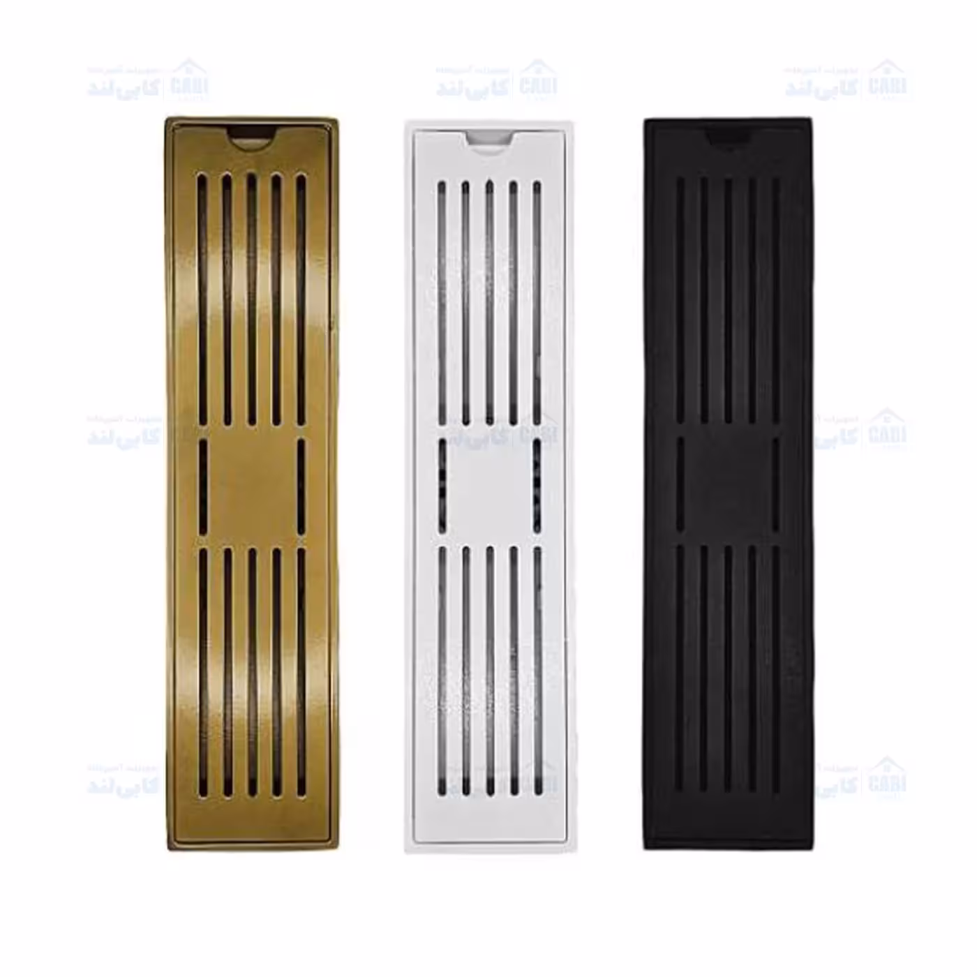 کفشور خطی مشبک آلومینیوم (درب استیل) کد 402 سایز 30x7 سارانیک