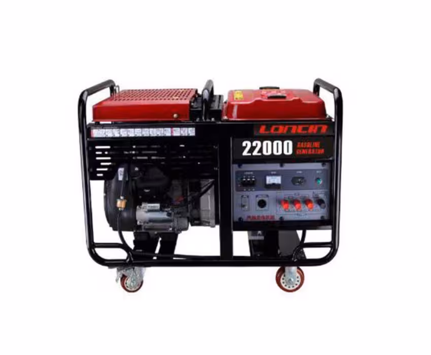 موتور برق بنزینی تکفاز 15 کیلووات لانسین LC22000DAS