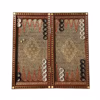 تابلو نرد خاتم طرح کوروش و ماندانا