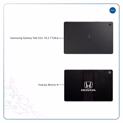 برچسب پوششی ماهوت مدل Honda Motor مناسب برای تبلت سامسونگ Galaxy Tab S5e 10.5 2019 T720