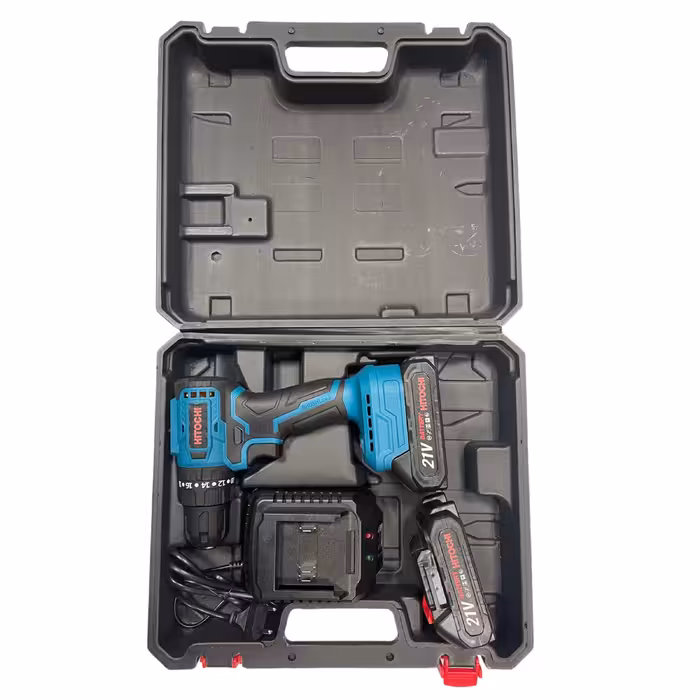 پیچ گوشتی شارژی چکشی هیتوچی مدل براشلس 9521