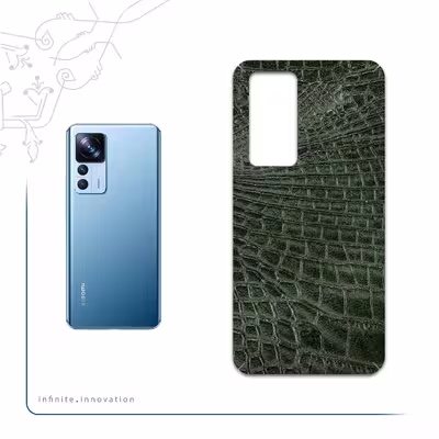 برچسب پوششی ماهوت مدل Green-Crocodile-Leather مناسب برای گوشی موبایل شیائومی 12T Pro