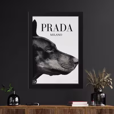 تابلو مدل Dobermann PARADA کدS2630-b