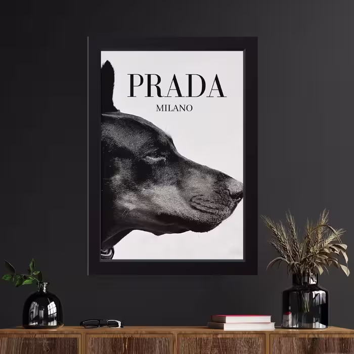 تابلو مدل Dobermann PARADA کدS2630-b