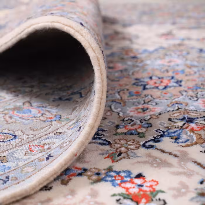 فرش دستباف شش متری مدل اردکان طرح لچک ترنج سایه کد 4010813