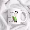 ماگ حس آمیزی طرح آدم حسابی مدل حمید 