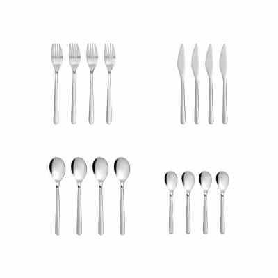 سرویس قاشق و چنگال 16 پارچه ایکیا مدل fornuft  