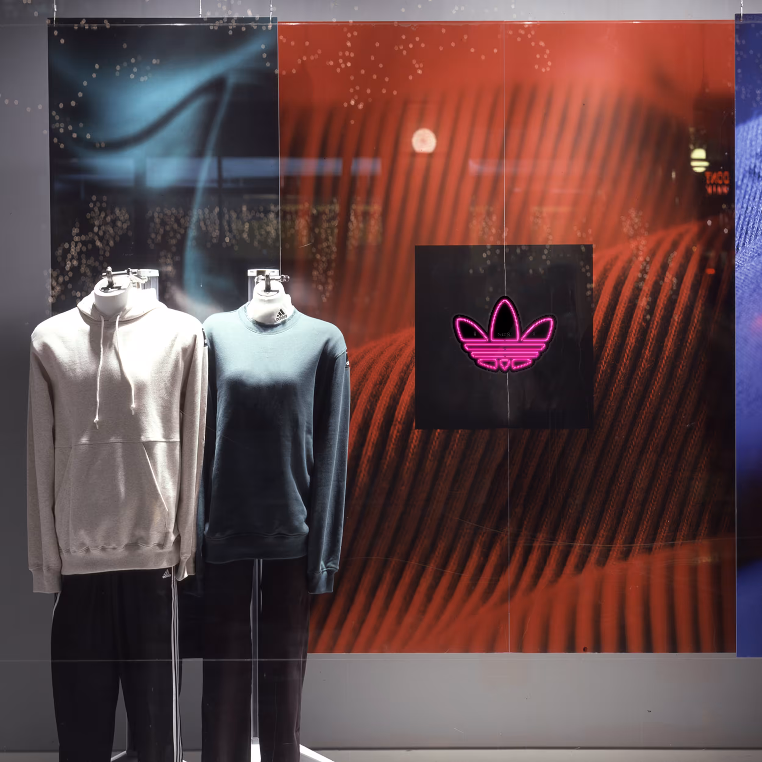 چراغ دیواری نئون دیزاین طرح Logo-BL_PN