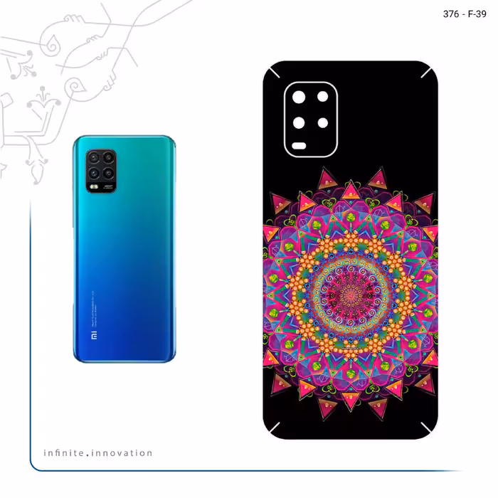 برچسب پوششی ماهوت مدل Mandala Design 5 مناسب برای گوشی موبایل شیائومی Mi 10 Lite 5G