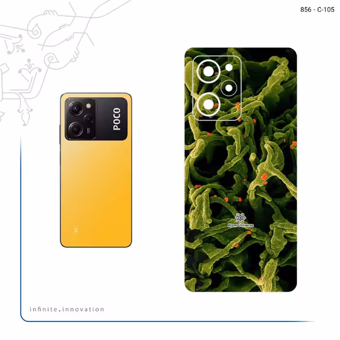 برچسب پوششی ماهوت مدل Atom Universe 2 مناسب برای گوشی موبایل شیائومی Poco X5 Pro