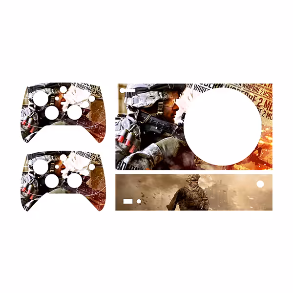 برچسب کنسول بازی ایکس باکس series s مدل call of duty کد 8 مجموعه 4 عددی