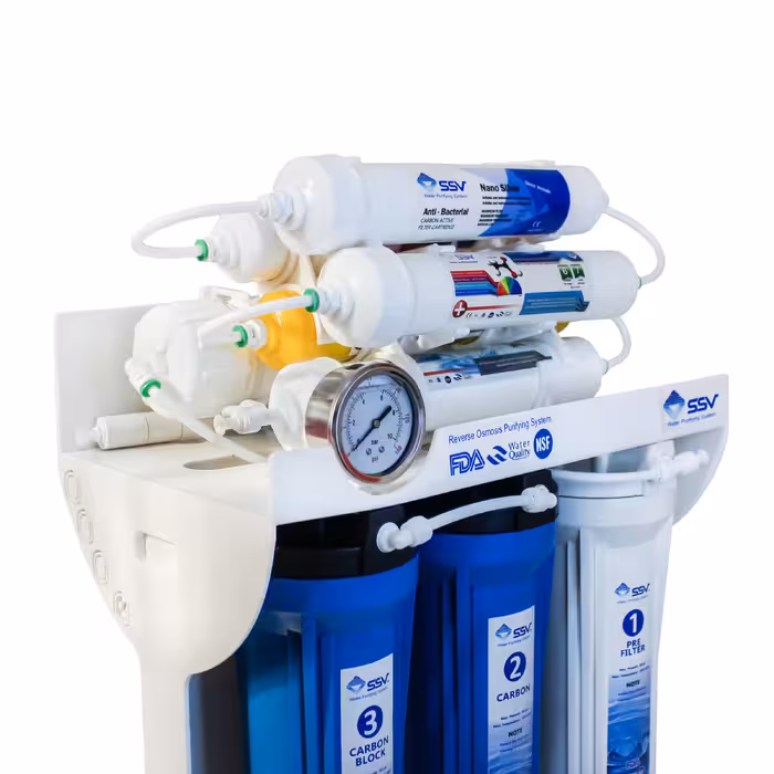 دستگاه تصفیه کننده آب اس اس وی مدل BlueStar 2W X900 به همراه شیر دوکاره 