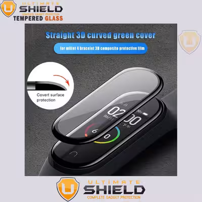 محافظ صفحه نمایش نانو آلتیمیت شیلد مدل NUL مناسب برای ساعت هوشمند شیایومی Mi Band 5 بسته دو عددی
