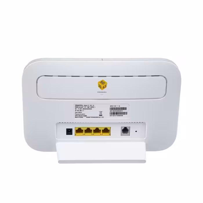 مودم 4G/TD-LTE ایرانسل مدل TF-i60 H1 به همراه سیم کارت دو قلو ایرانسل