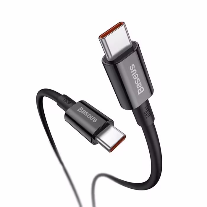 کابل تبدیل USB-C به USB-C باسئوس 100W مدل CATYS-C01 طول 2متر