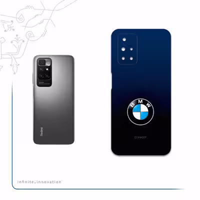 برچسب پوششی ماهوت مدل BMW مناسب برای گوشی موبایل شیائومی Redmi 10