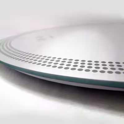 آینه گلسموند مدل دایره آرایشی بک لایت هوشمند کد CLBSM