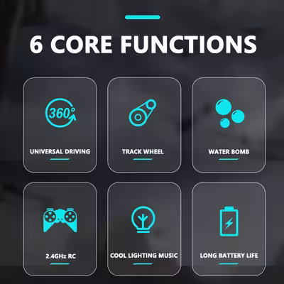 تانک بازی کنترلی مدل تیرپرتابی ژله ای کد HD5000