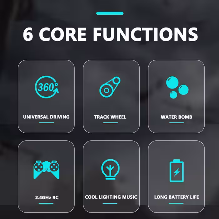 تانک بازی کنترلی مدل تیرپرتابی ژله ای کد HD5000