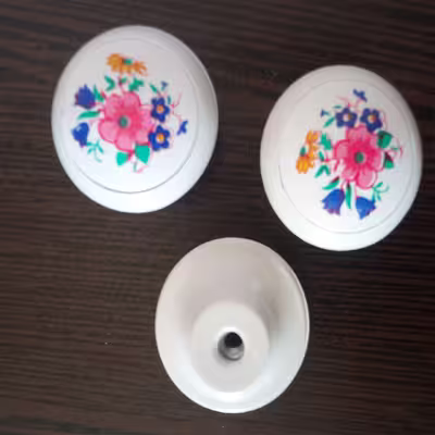دستگیره کابینت مدل گل بسته سه عددی