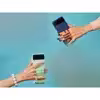 کاور سامسونگ مدل Silicone Cover With Strap مناسب برای گوشی موبایل سامسونگ Galaxy Z FLIP3 5G به همراه بند نگهدارنده