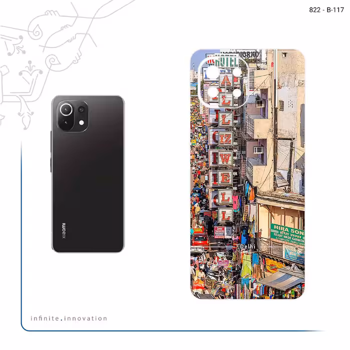 برچسب پوششی ماهوت مدل City of Delhi مناسب برای گوشی موبایل شیائومی 11 Lite 5G NE