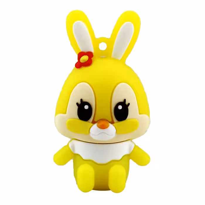 فلش مموری طرح خرگوش نشسته مدل UL-rabbit02 ظرفیت هشت گیگابایت