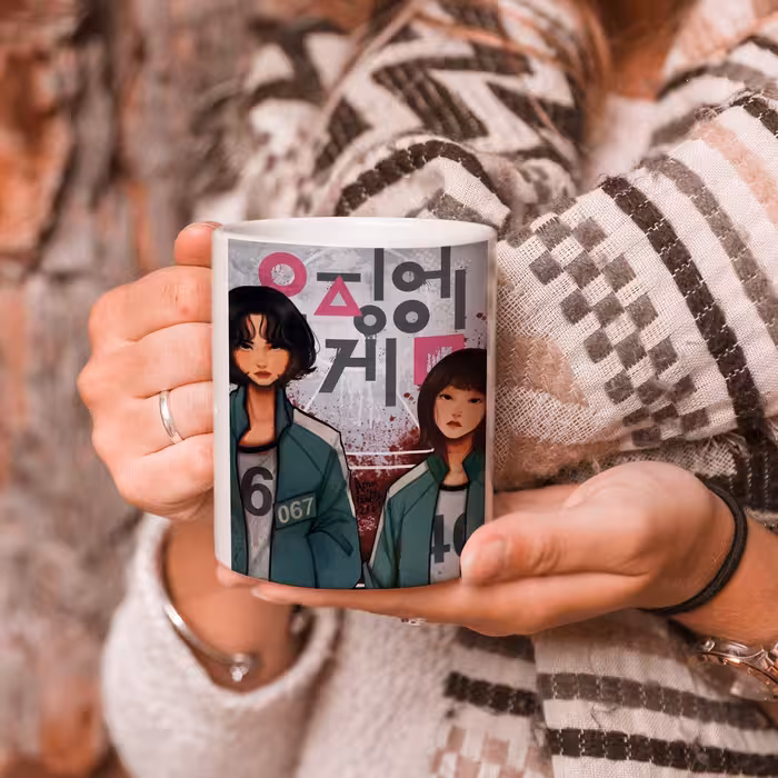 ماگ طرح SQUID GAME مدل D3060