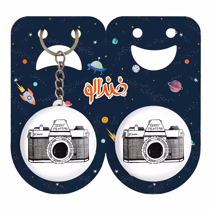 پیکسل خندالو مدل دوربین کد 1741 به همراه جاکلیدی