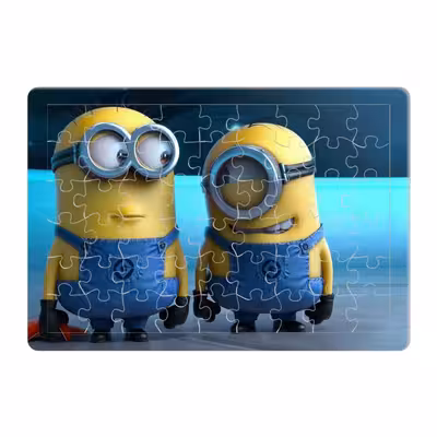 پازل 54 تکه طرح مينيون ها مدل P650