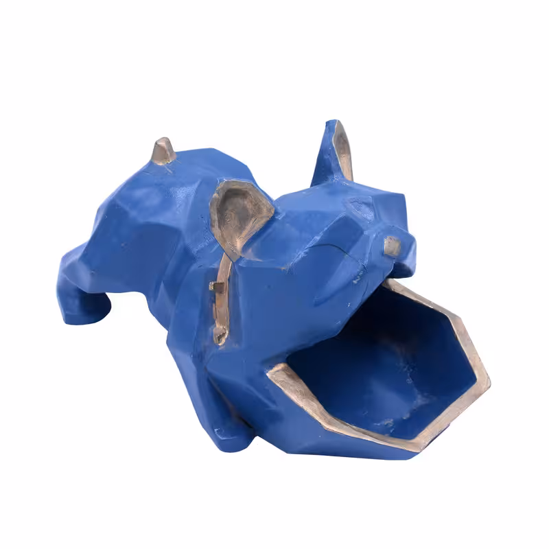 مجسمه مدل سگ دهن باز