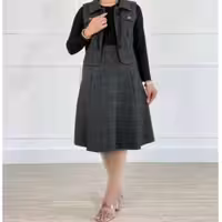 ست مهسان ( پیراهن و ژیله ) کد محصول 1359