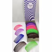 شانه زلفی رنگی بزرگ