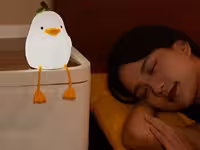 چراغ خواب فانتزی رومیزی شارژی رانمِی Runmei Xiaoyali Intelligent Voice Silicone Lamp YL818