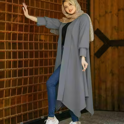 مانتو پیراهنی زیبای ساحل