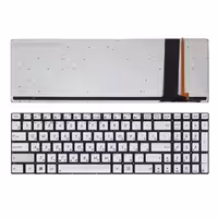 کیبورد لپ تاپ ایسوس Asus N56 با بک لایت اینتر کوچک