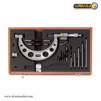 میکرومتر دیجیتال آسیمتو 150-0 خارج سر تعویض شو مدل 0-06-115