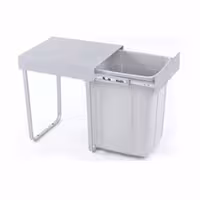 سطل زباله بزرگ تک مخزنه ریلی (36 لیتری) – هومان/Houman