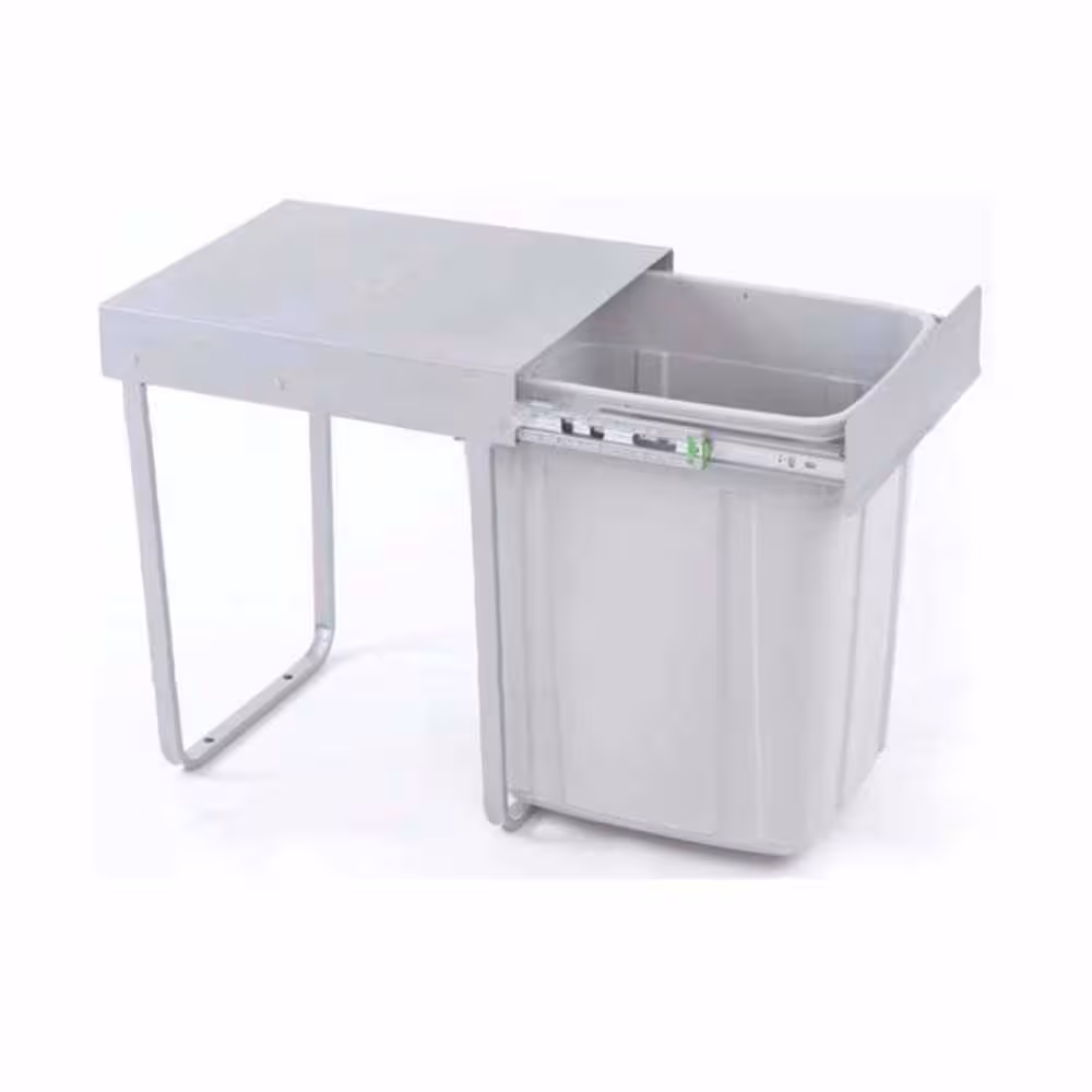 سطل زباله بزرگ تک مخزنه ریلی (36 لیتری) – هومان/Houman