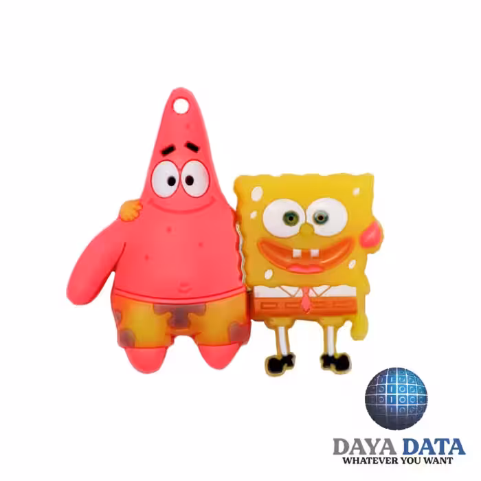 فلش مموری فانتزی دایا دیتا باب اسفنجی و پاتریک مدلPC1021-11 ظرفیت64GB-USB3 